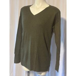 A New Day Olive Sweater - L